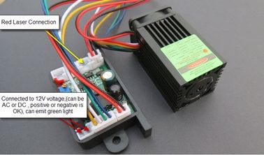 532nm 100mW Green Beam Laser Module مع تبريد الهواء وتعديل TTL للأدوات الكهربائية وأدوات التسوية المزود