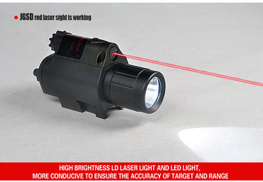 سرعة الليزر مصباح كاشف LED أحمر مزيج مع وجهة نظر بندقية Quick Rail Mount المزود