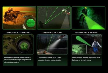 532nm 100mw Long Diatance Green Laser Designator (معين ليزر أخضر بطول 532nm 100mw) المزود
