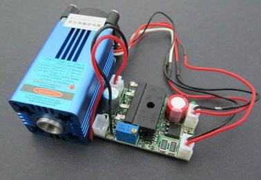 445nm 1.5W Blue Laser Module مع تعديل TTL للضوء المسرحي بالليزر المزود