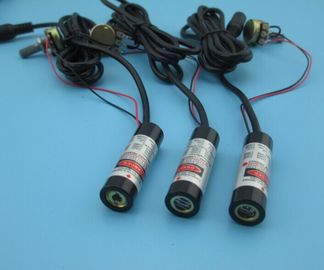 532nm 0.4-5mw طاقة الخروج القابلة للتعديل وحدة الليزر الخضراء للآلات الكهربائية وأداة التسوية المزود