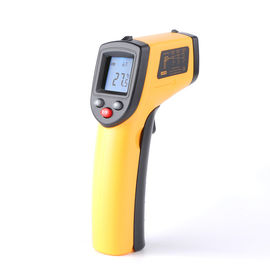 GM320 الحرارة الحرارية الصناعية الرقمية تحت الحمراء غير اللاصقة المحمولة من -50°C إلى 380°C البرتقالي + الأسود المزود