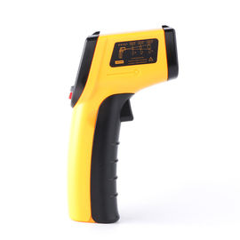 GM320 الحرارة الحرارية الصناعية الرقمية تحت الحمراء غير اللاصقة المحمولة من -50°C إلى 380°C البرتقالي + الأسود المزود