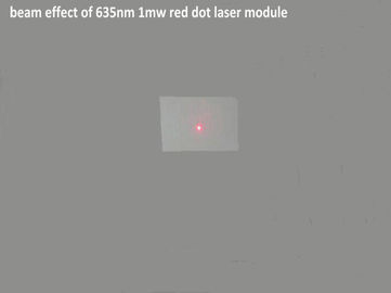 635nm 1mw Red Dot Laser Diode Module مع تعديل 0-50KHZ TTL المزود