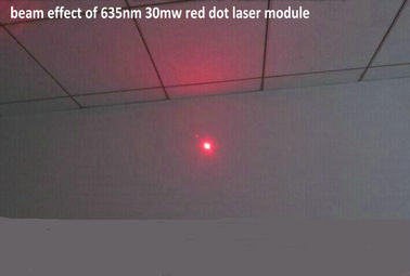 635nm 30mw Red Dot Laser Diode Module مع تعديل 0-50KHZ TTL للأدوات الكهربائية وأداة التسوية المزود