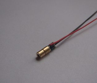 حجم صغير جداً 4mm قطر 650nnm 5mw عدسة زجاجية مركزية نقطة حمراء للاستخدام في الأدوات الكهربائية المزود