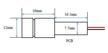 520nm 5MW Green Dot Laser Diode Module لمؤشر ليزر، ضوء مرحلة ليزر، أدوات كهربائية وأدوات موازنة المزود