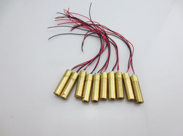حجم صغير 532nm 15mw Green Dot Laser Diode Module للأدوات الكهربائية وأداة التسوية المزود