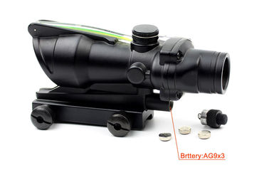 HD-2CRQ 1x32 مقصود صيد بصري بصري ألياف حقيقية R أو G نقطة بندقية مقصود مع 20/11mm Rail المزود