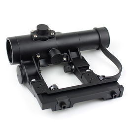 AK1x24 نطاق تكتيكي عسكري لـ AK 47 بندقية Fmc نقطة حمراء مع عدسة بصرية لـ AK الاستخدام الخاص المزود