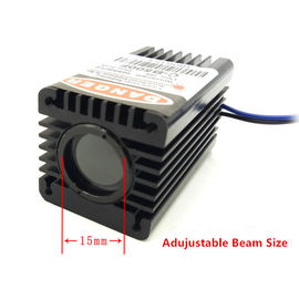 445nm 500mw Blue Dot Beam Laser Module مع تعديل TTL لإضاءة مرحلة الليزر المزود