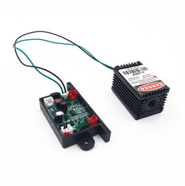 520nm 80mw Green Dot Beam Laser Module مع تعديل TTL للضوء المسرحي بالليزر المزود