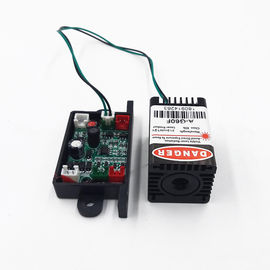520nm 80mw Green Dot Beam Laser Module مع تعديل TTL للضوء المسرحي بالليزر المزود