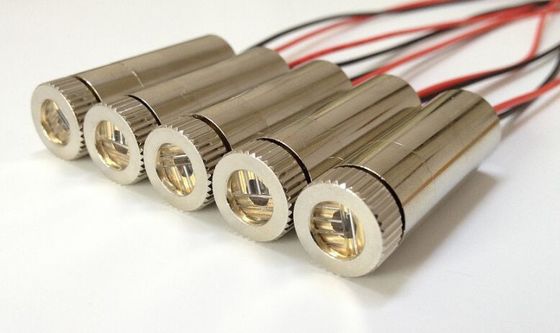 وحدات ليزر خط أخضر من الدرجة الصناعية عالية الاستقرار 520nm 10mw للأدوات الكهربائية وأدوات التسوية المزود