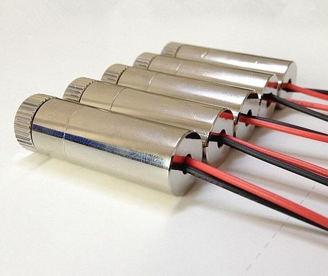 وحدات ليزر خط أخضر من الدرجة الصناعية عالية الاستقرار 520nm 10mw للأدوات الكهربائية وأدوات التسوية المزود