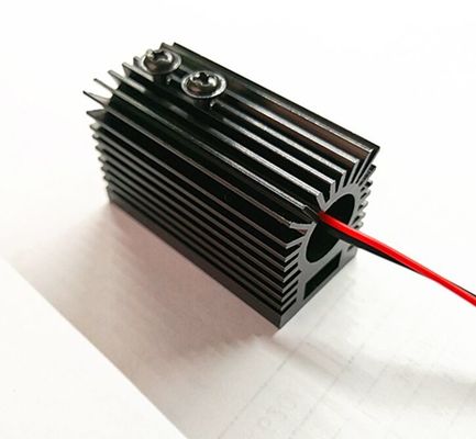 الدرجة الصناعية DC 12-24V 532nm 50mw Green Multi-Dot Laser Module مع HeatsinkFor Laser Stage Light المزود