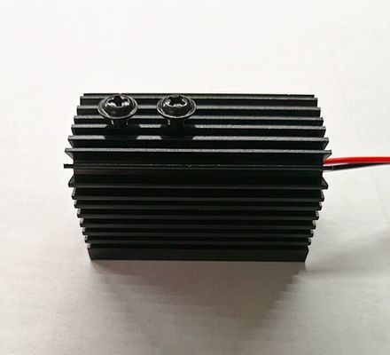 الدرجة الصناعية DC 3-5V 532nm 30mw Green Dot Laser Module مع HeatsinkFor Laser Stage Light المزود