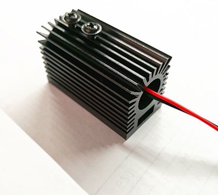 الدرجة الصناعية DC 3-5V 532nm 30mw Green Dot Laser Module مع HeatsinkFor Laser Stage Light المزود