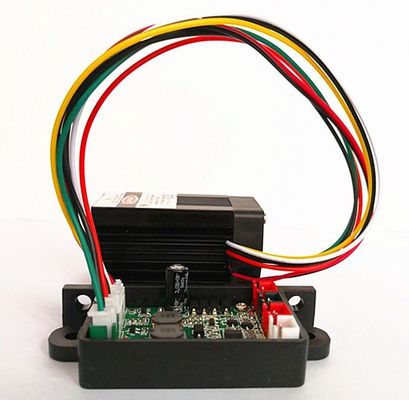 وحدة الليزر النقطة الزرقاء ذات التردد المتردد 12 فولت 450nm 1.6W مع تعديل TTL لضوء مرحلة الليزر المزود