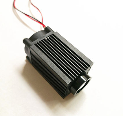 الدرجة الصناعية DC 12-24V 515nm 135mw وحدة الليزر النقطة الخضراء لضوء مرحلة الليزر المزود
