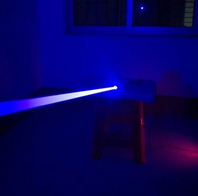 الدرجة الصناعية DC 12-24V 450nm 80mw Blue Dot Laser Module للضوء المسرحي بالليزر والليزر الخارجي المزود