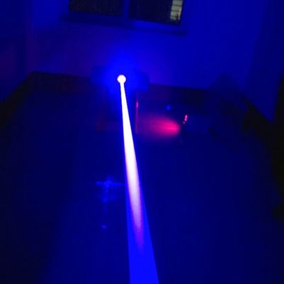 الدرجة الصناعية DC 12-24V 450nm 80mw Blue Dot Laser Module للضوء المسرحي بالليزر والليزر الخارجي المزود
