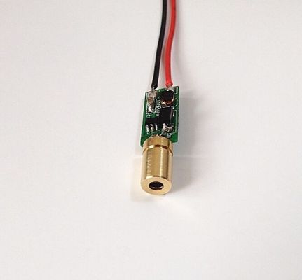 الدرجة الصناعية 520nm 5mw Green Dot Laser Diode Module لمرايا الليزر والأدوات الكهربائية وأدوات التسوية المزود
