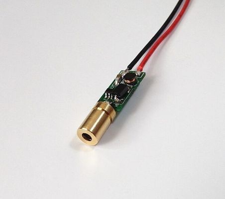 الدرجة الصناعية 520nm 5mw Green Dot Laser Diode Module لمرايا الليزر والأدوات الكهربائية وأدوات التسوية المزود