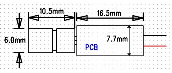 الدرجة الصناعية 520nm 5mw Green Dot Laser Diode Module لمرايا الليزر والأدوات الكهربائية وأدوات التسوية المزود