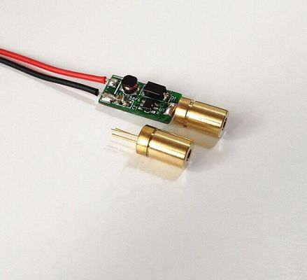 الدرجة الصناعية 520nm 5mw Green Dot Laser Diode Module لمرايا الليزر والأدوات الكهربائية وأدوات التسوية المزود