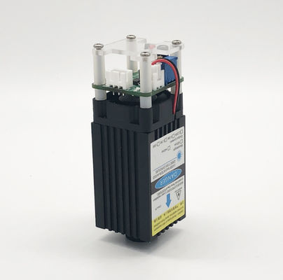 405nm 500mw 12V 0.3A تعديل وحدة حفر الليزر البنفسجية مع تعديل TTL / PWM المزود
