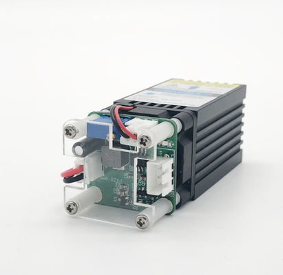 405nm 500mw 12V 0.3A تعديل وحدة حفر الليزر البنفسجية مع تعديل TTL / PWM المزود