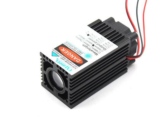 638nm 1W طاقة عالية 12V 1A وحدة الليزر الحمراء السميكة مع مروحة تبريد المزود