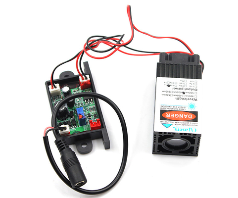 638nm 1W طاقة عالية 12V 1A وحدة الليزر الحمراء السميكة مع مروحة تبريد المزود